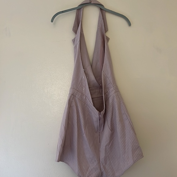 [Charlotte Russe] Halter Open Back Romper - Picture 3 of 7